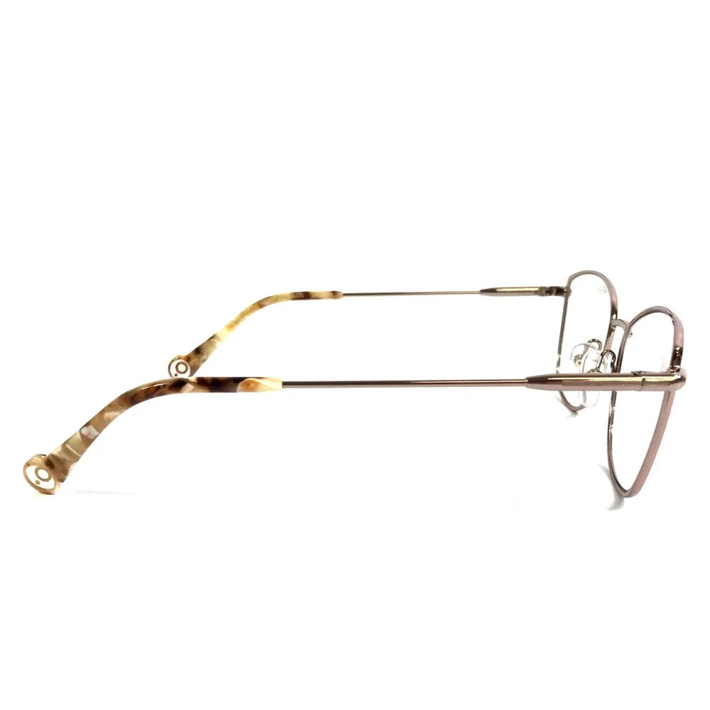 Etnia Barcelona Eyeglasses Frames DORIA PG Pink Gold Cat Eye Wire Rim 55-18-142
